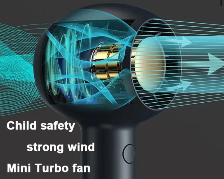 Handheld fan air cooling portable turbo fan